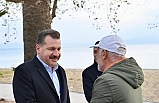 Başkan Yılmaz, Erdek Çuğra Sahili’ni inceledi 