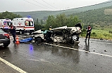 Balıkesir-Edremit yolunda yine kaza: 1 ölü, 3 yaralı