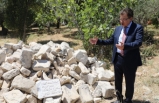 Edremit Belediye Başkanı Selman Hasan Arslan İzinsiz Yıkılan Minare Alanına Gitti 
