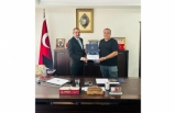 Teşekkür Belgelerini Kaymakam Özderin Takdim Etti
