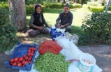 Burhaniyeli karı koca 20 yıllık seyyar manav oldu