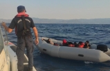 Gömeç’te 10 göçmen kurtarıldı