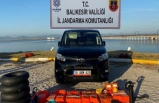 Ayvalık’ta 58 düzensiz göçmen ve 3 organizatör yakalandı