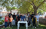 Başarılı güreşçiler Başkan Himam'ı ziyaret ettiler