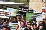 Balıkesir'de AK Parti'li gençler İsrail'i protesto etti