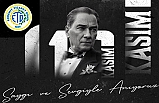 Edremit Ticaret Odası: "Büyük Önder Gazi Mustafa Kemal Atatürk'ü saygı ve sevgiyle anıyoruz"