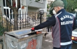 Karesi’de ilaçlama 7/24 sürüyor