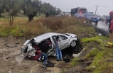 Ayvalık’ta zincirleme kazada, karayolu savaş alanına döndü: 8 yaralı