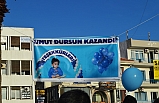 Ayvalık’ta Umut Bebek için balonlar gökyüzüne bırakıldı