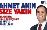 Başkan Akın, Halk Günleri’ni Bandırma’dan başlatıyor