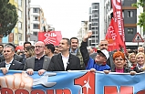 Başkan Şehirli 1 Mayıs’ta emekçilerle birlikte yürüdü