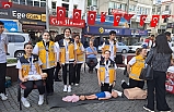 Cumhuriyet Meydanı'nda sağlık fuarı