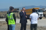 Edremit TDİOSB’de altyapı çalışmaları 33. gününde son hızıyla devam ediyor