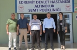 Kaymakam Odabaş, Altınoluk Mahallesi Yaz Polikliniği ziyaret etti