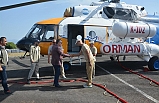Orman yangınlarına helikopter desteği