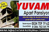 Yuvam Apart-Pansiyon Küçükkuyu'da tatil için sizi bekliyor