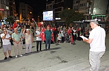 Burhaniye'de Filistin’e destek mitingi