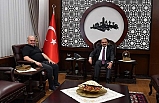 Havranlı savcı, Vali Ustaoğlu'nu ziyaret etti