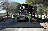 Kepsut'ta asfalt sevinci. Büyükşehir Belediyesi yol çalışmalarına tam gaz devam ediyor