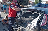Edremit'te trafik kazası: 4 yaralı  