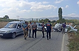 Savaştepe’deki kazada, üç otomobil çarpıştı: 3 yaralı