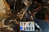 Gönen'de korkunç kaza: Duvara çarpan motosiklet yandı: 1 ölü