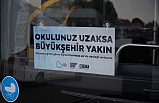 Öğrenciler bu hizmeti sevdi: 'Okulun Uzaksa Büyükşehir Yakın'
