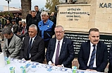Edremit’te yapılan yağmur duası sonrası yağmur yağdı