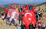Gömeç’te Atatürk’ü zirvede andılar
