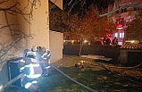 Burhaniye’de bodrum katında yangın paniği