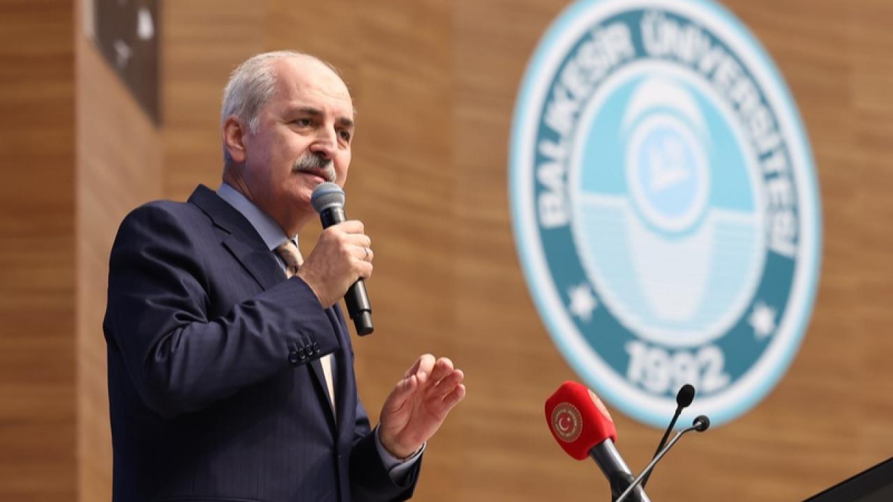 TBMM Başkanı Kurtulmuş'tan 'Terörsüz Türkiye' açıklaması: "Bir eli silahta bir eli sandıkta olmaz"