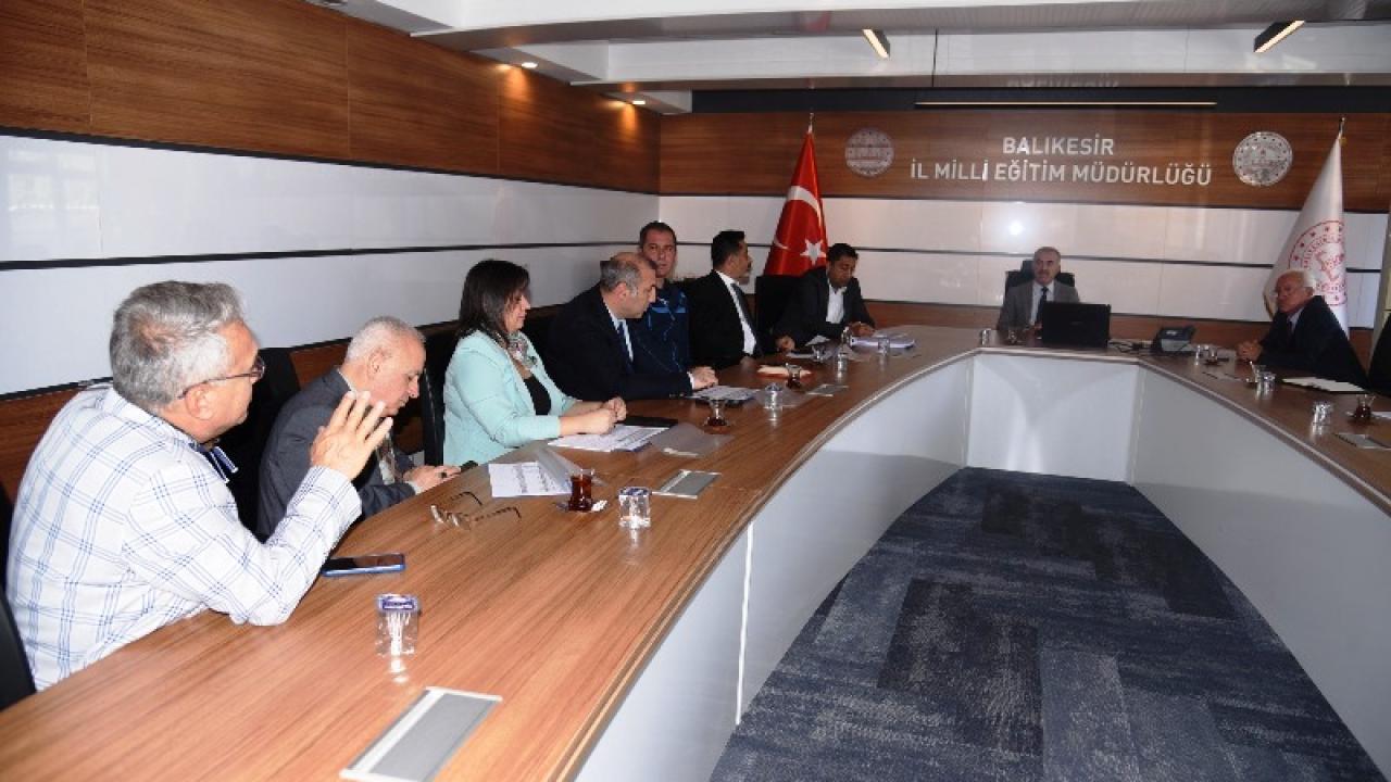 Balıkesir'de İl Mesleki ve Teknik Eğitim Planı Hazırlık Toplantısı Gerçekleştirildi