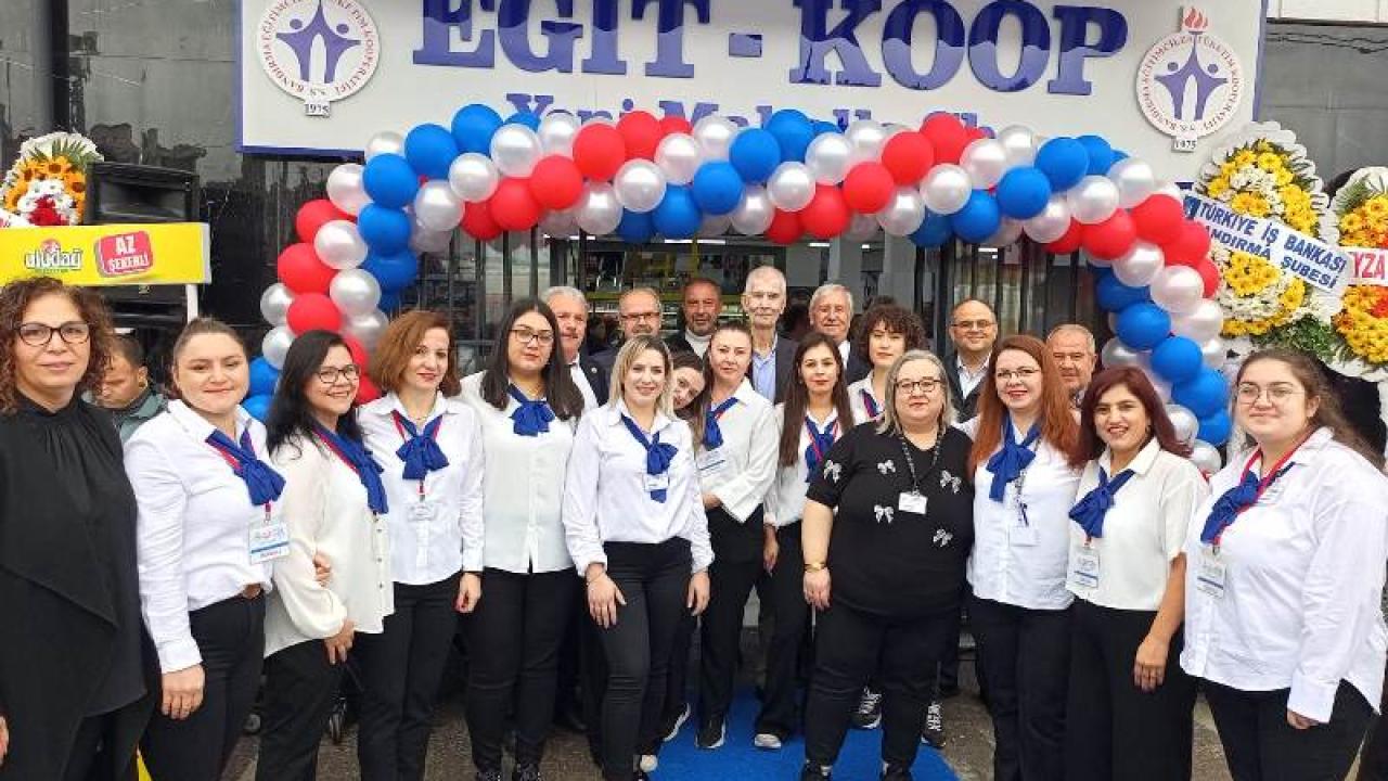 Bandırma'da Eğitim Kooperetifi Yeni Mahalle Şubesi Hizmete Girdi