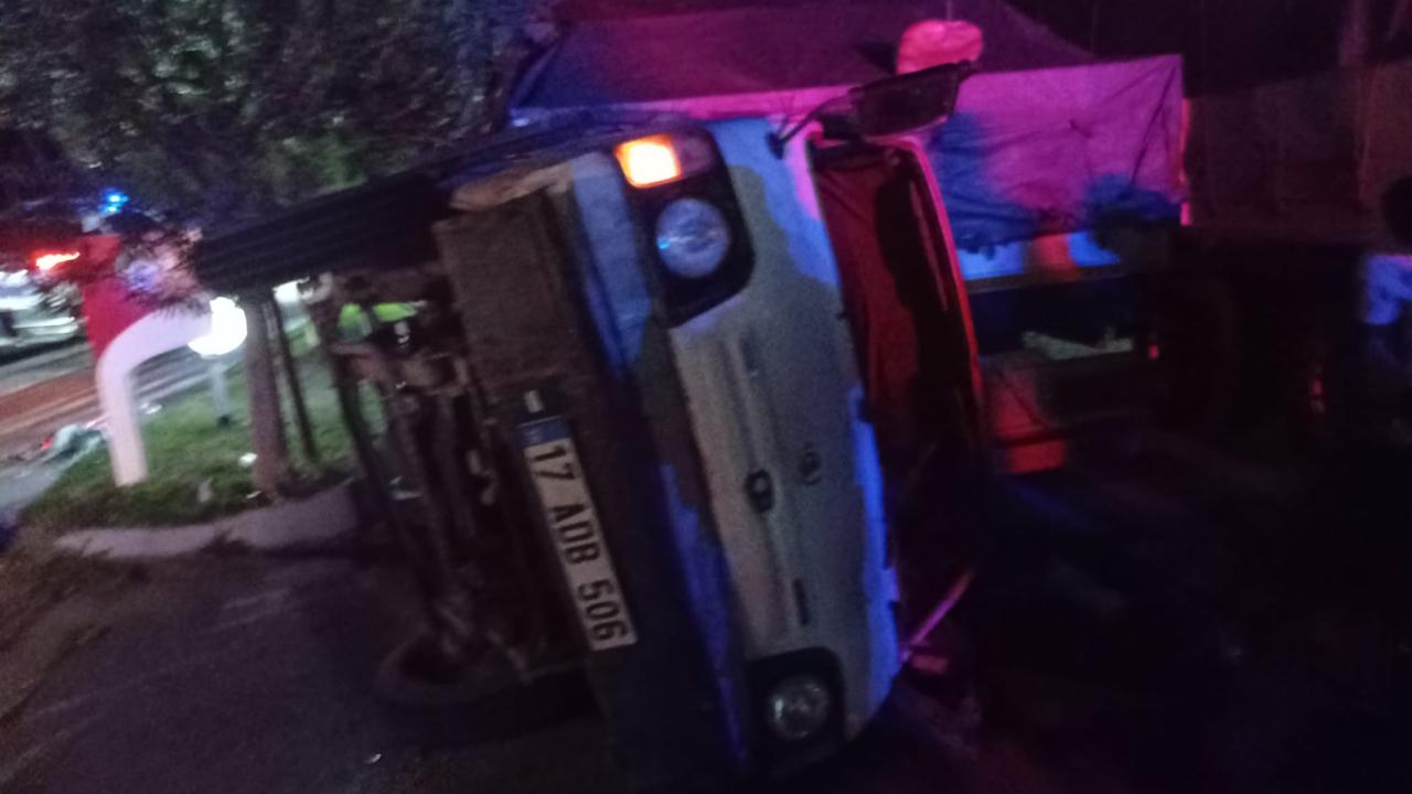 Havran'da trafik kazası: 1 ölü, 1 yaralı