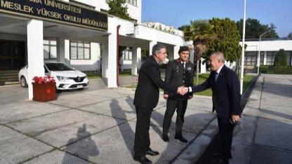 İl Milli Eğitmi Müdür Murat Demir'den Milli Savunma Üniversitesi Kara Astsubay MYO'ya Ziyaret