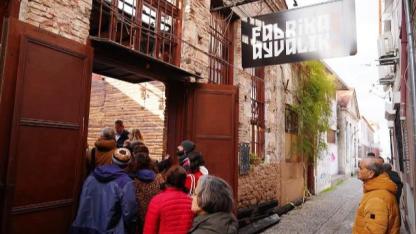 Yangında küle dönen sanatın merkezi fabrika Ayvalık’a AB desteği geldi
