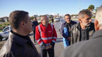 Mesut Ergin:  “Tüm ekiplerimizle sahadayız, vatandaşlarımızın yanındayız”
