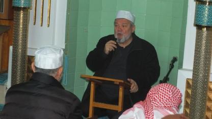 Burhaniye'de sabah namazı buluşması..