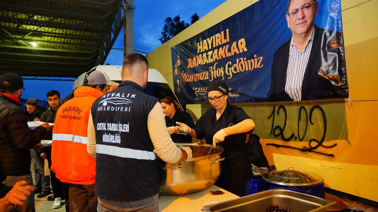 Ayvalık’ta Ramazan Boyunca İftar Sofraları Kurulacak