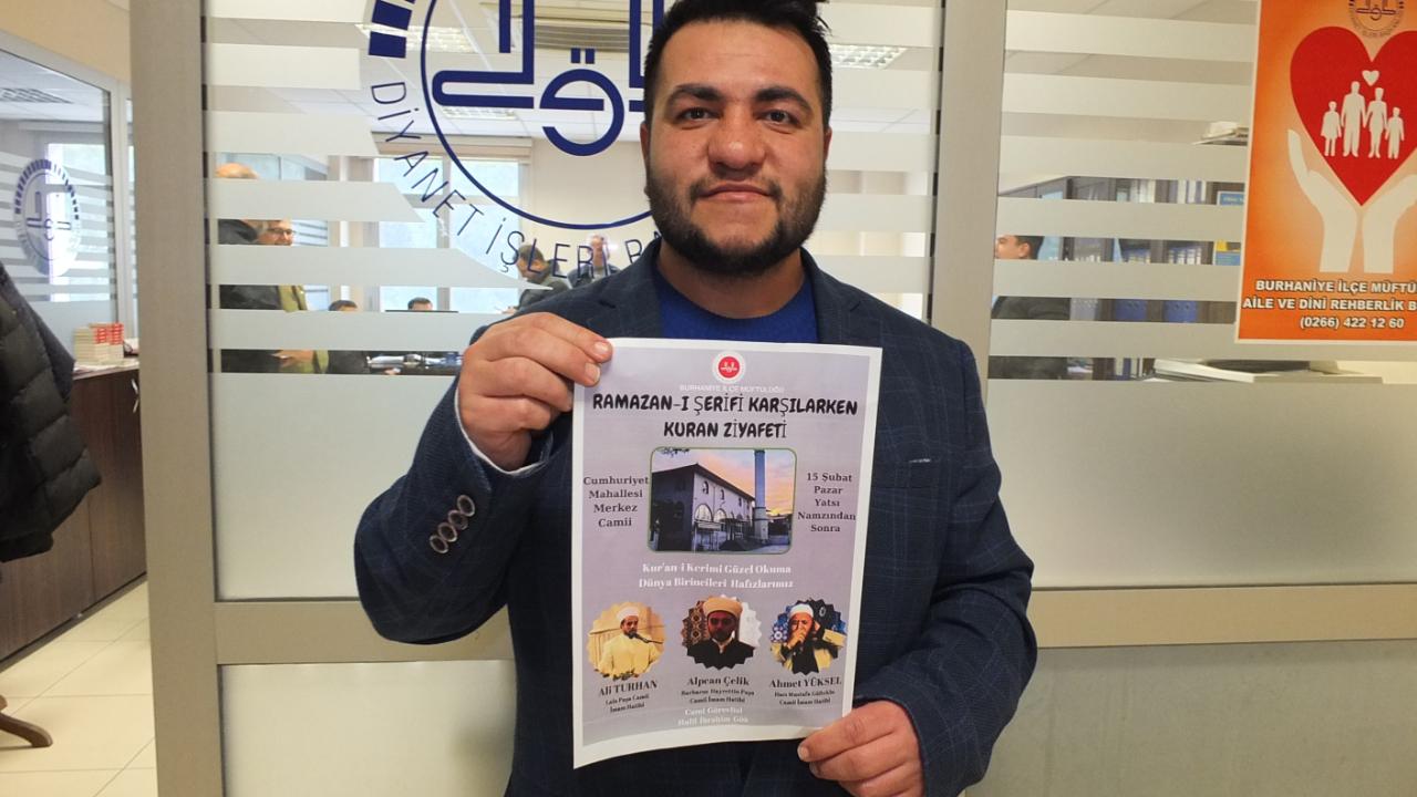 Burhaniye de Ramazan ayı Kur’an ziyafeti ile karşılanıyor
