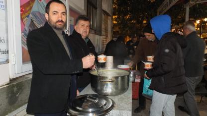 Burhaniye'de Türkiye Gençlik Vakıfından Sabah Namazı Buluşması