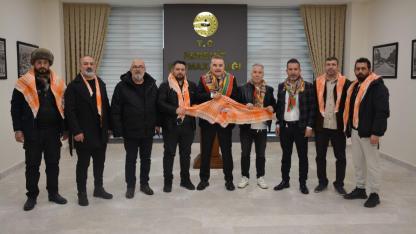 Edremit Yörükleri Kültür ve Dayanışma Derneği’nden Kaymakam Ahmet Odabaş’a Ziyaret