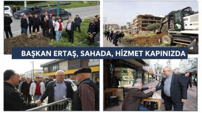 Edremit’te hizmet seferberliği sürüyor