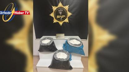 Balıkesir'de 72 kilogram uyuşturucu  madde ele geçirildi.