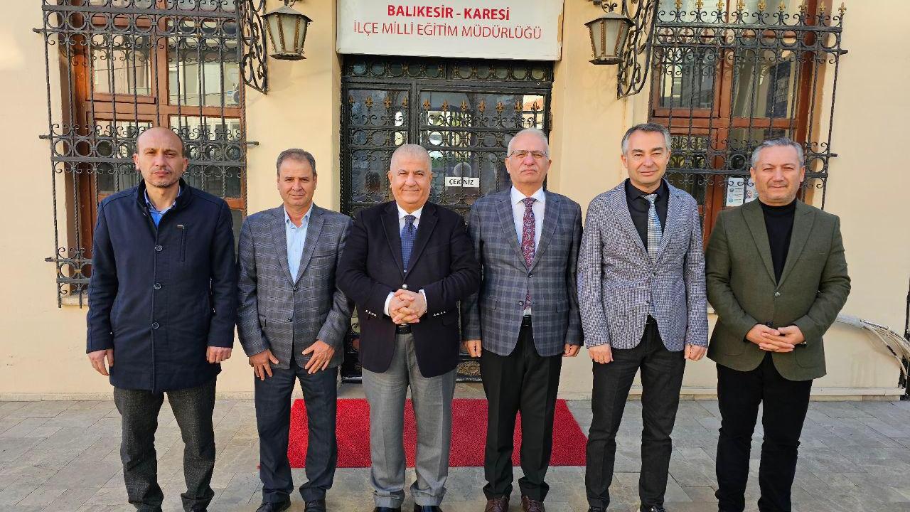 Karesi'de Eğitim Kurumlarına Yakın Takip: İl Müdürü Selehattin Kal Haftaya Yoğun Başladı