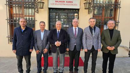 Karesi'de Eğitim Kurumlarına Yakın Takip: İl Müdürü Selehattin Kal Haftaya Yoğun Başladı
