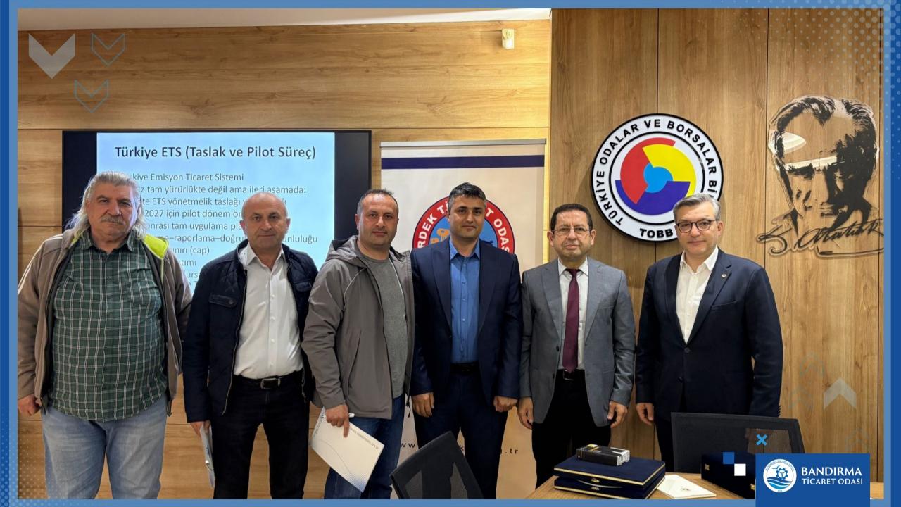 Bandırma Ve Erdek İş Dünyası “Ab Yeşil Mutabakatı” İçin Bir Araya Geldi