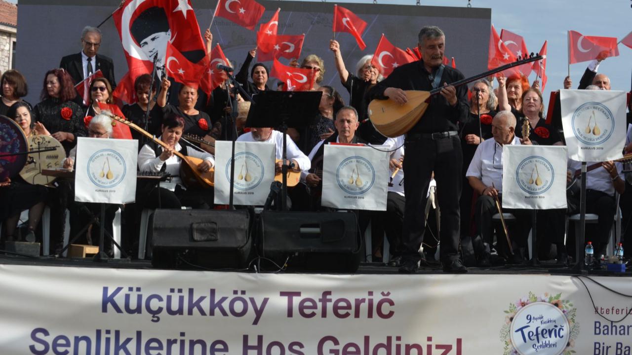 Ayvalık Teferic Şenlikleri'nden Türküler Yükseldi