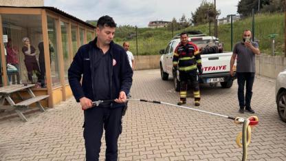 Bandırma’da yılan paniği