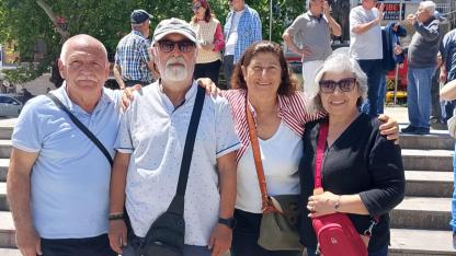 Burhaniye’de emekli eylemi “Emekliye bayram değil yoksulluk dayatılıyor”